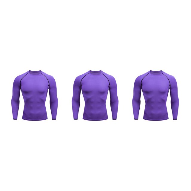 Guardurnaity Ropa interior térmica para hombre, mallas para invierno, esquí, correr, capas base, Tops, ropa deportiva, motocicleta, culturismo, Type1 NO1