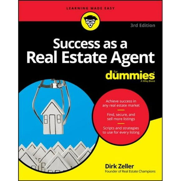 Success As a Real Estate Agent for Dummies, Dirk Zeller Paperback