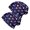 Astronaut and Heart Black Pattern, variant on Alien Skull Black Pattern 2 Pack Slouchy Beanie Hat, Outdoor Running Hat with Stretchy Fabric & Soft Texture, Stretchy Polyester Gifts for Daily Home Outdoor