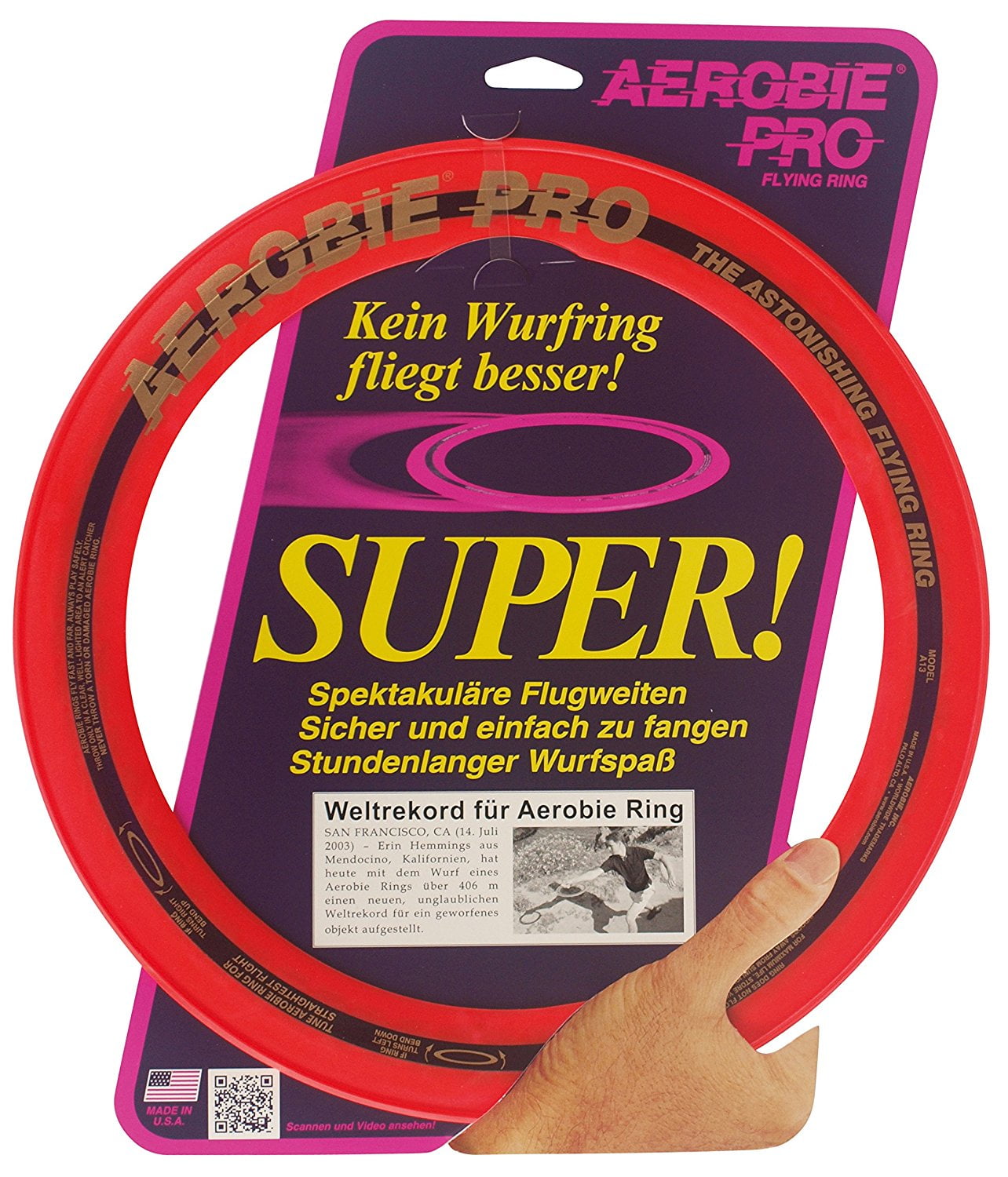 aerobie frisbee target