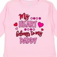 thumbnail image 4 of Inktastic My Heart Belongs to My Daddy Boys or Girls Long Sleeve Toddler T-Shirt, 4 of 5