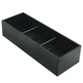 thumbnail image 1 of Modern Black Steel Raised Garden Bed Planter Box – Large Rectangular Outdoor & Indoor Planter, Removable Divider, Weather-Resistant, Enhanced Drainage, Tool-No-cost Assembly, Powder-Coated, With Base, 1 of 8