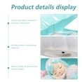 thumbnail image 3 of LED Night Lamp Bedroom Table Light Mermaid Shell Night Lamp Nightstand Atmosphere Lamp, 3 of 6