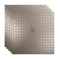 thumbnail image 1 of FASÄDE Miniquattro Decorative Vinyl 2ft x 2ft Lay in Ceiling Panel in Galvanized Steel (5 Pack), 1 of 5