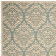 thumbnail image 4 of SAFAVIEH Beach House Lennox Damask Indoor/Outdoor Area Rug Aqua/Cream, 7'10" x 10', 4 of 6