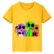 thumbnail image 3 of Camiseta de algodón con estampado de dibujos animados para niños y niñas de Garten of Banban, 3 of 5
