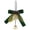 Green, variant on BinKFF Christmas Bell Hanging Ornaments Bow Pinecone Decorations with Velvet Ornaments Cute Winter Decorations Xmas Trees House Hanging Bell Leaf Design for Christmas Holiday Party Supply