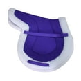 thumbnail image 2 of Saddle Pad Western Horse Cushion Sherpa Fleece Non Slip for Adult Equestrian Riding Performance, 2 of 9