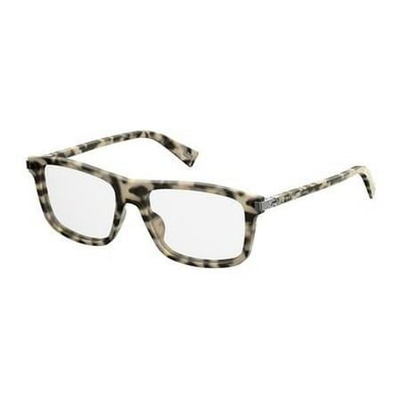Marc Jacobs Plastic Rectangular Eyeglasses 53 0XLT Havana Beige