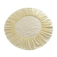 thumbnail image 2 of GUOOL Solid Color Cotton Round Bed Fitted Sheet Bed Cover Beige, 2 of 7