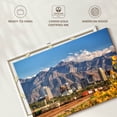thumbnail image 6 of Elephant Stock Downtown Salt Lake City Wall Art - Horizontal Canvas Wall Art - Living Room Wall Decor - Places Canvas - Blue And Orange Decor - 51" x 34", 6 of 8