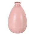 thumbnail image 1 of Unique Bargains Flower Vase, Ceramic Vases Matte Small Floral Vases for Home Decor, Pink, 1 of 5