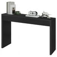 thumbnail image 3 of HOOBRO 47.2" Console Table Sofa Table Open Storage, Minimalist Style, for Entrance, Hallway, Living Room, Bedroom, Dining Room, Corridor, Black BK123XG01, 3 of 10