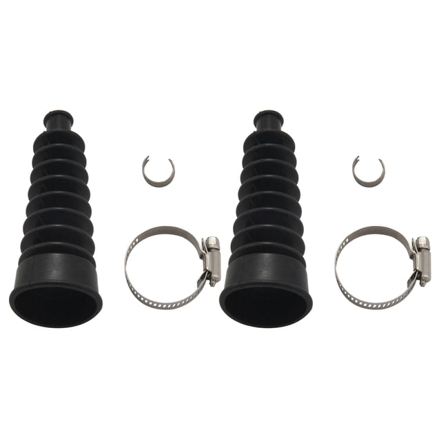 2X Kit de Soufflets de Câble pour Mercruiser Alpha, R, R, 1 Remplace 74639A2, 2 x Soufflet de Câble avec Pinces 4 x Accessoires, Noir