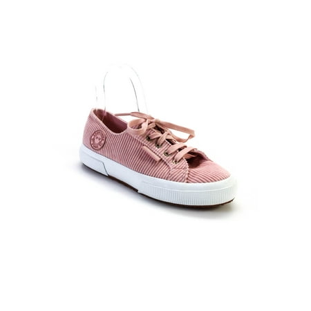 

Pre-owned|Something Navy X Superaga Womens Corduroy Low Top Sneakers Pink Size 7