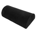 thumbnail image 6 of Half Moon Pillow Black Ankle Knee Neck Lumbar Support Cushion Elderly People Home Memory Foam Leg Elevation Pillow, 6 of 8