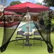thumbnail image 1 of Mosquitera con cubierta para sombrilla de Patio, cubierta de malla plegable con cremallera, mosquitera para protección contra insectos en cenador, imagen Sc, 1 of 5