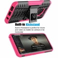 thumbnail image 3 of Samsung S9 Cover, Galaxy S9 Case with Stand, Galaxy S9 Cover, SM-G960 Cover, Njjex Hybrid [Kickstand][Non-slip] Full-body Rugged ShockProof Protection Case For Samsung Galaxy S9 -Hot Pink, 3 of 4