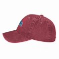 thumbnail image 3 of Lion Sport Logo Cowboy Hat Baseball Hat Trucker Hat For Men Women Retro Denim Hats Baseball Cap Dad Hat, 3 of 5