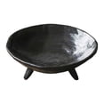 thumbnail image 2 of Frutero de cerámica de 3 patas con pedestal para mesa, decoración del hogar, cesta decorativa con base para compota de inauguración de casa. Diámetro del café 105 cm, 2 of 8