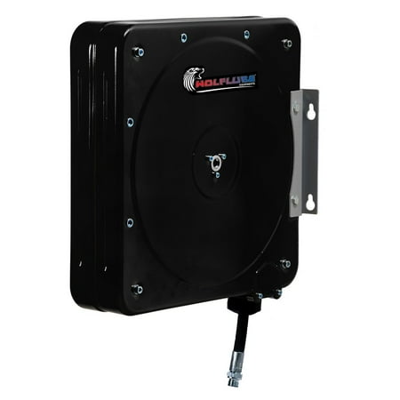 

Wolflube Automatic Hose Reel for Grease - 1/4in - 60ft Hose