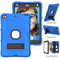 thumbnail image 5 of iPad mini 5 Case/iPad mini 4 Case with Screen Protector, Dteck Full Body Protection Rugged Shockproof Case Kickstand Hybrid Cover for iPad mini 5/4 7.9-inch, Blue, 5 of 6