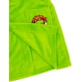 thumbnail image 4 of Teenage Mutant Ninja Turtles Boys Green Raphael Hooded Bathrobe (9-10 Years), 4 of 5