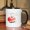 Black-11oz, variant on 1pc ceramic mug with "Growing Apple" pattern and Japanese lettering. Multi-purpose for coffee, tea and milk, machine washable for easy daily care. Perfect heartfelt gift for relatives and friends, id