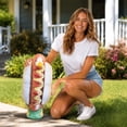 thumbnail image 7 of Hot Dog Shaped Goose Outfit Clothes, For 28.7In Porch Garden Goose Statue, Summer BBQ Outdoor Yard Decor, Outfit for Garden Porch Goose Decoration, 7 of 7