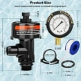 Manual Air Release Valve Manual Air Relief Valve for Pool Spa Filter