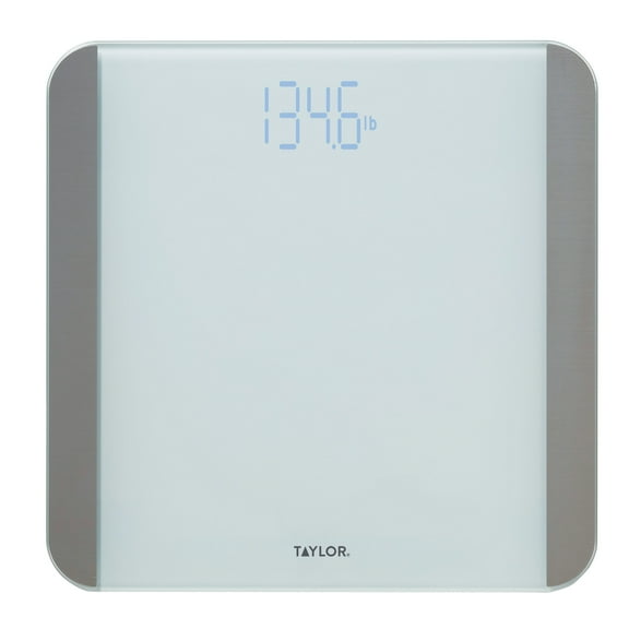 Taylor Digital Glass Scale with Motion and Light Sensors Gray 5283426