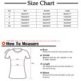 thumbnail image 4 of Short Sleeve Beach Tops Vintage Casual Tee Crewneck for Women Country Graphic Western Shirts Summer T Shirt, 4 of 4