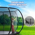 thumbnail image 6 of LIZEVINC Outdoor Trampoline 14FT Recreational for Kids Adults with Basketball Hoop, 6 of 7