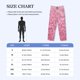 thumbnail image 4 of Fotbe Pink Glitter Pantalones de Pijama para Hombre, Pantalones de Dormir, Pantalones de Casa con Cintura Ajustable y Bolsillos-X-Large, 4 of 6