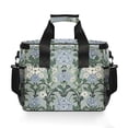 thumbnail image 7 of FORMRS Insulated Cooler Bag 24 Cans Capacity Soft Leakproof Lunch Box with Side Pockets, Blue Blossom, 7 of 7
