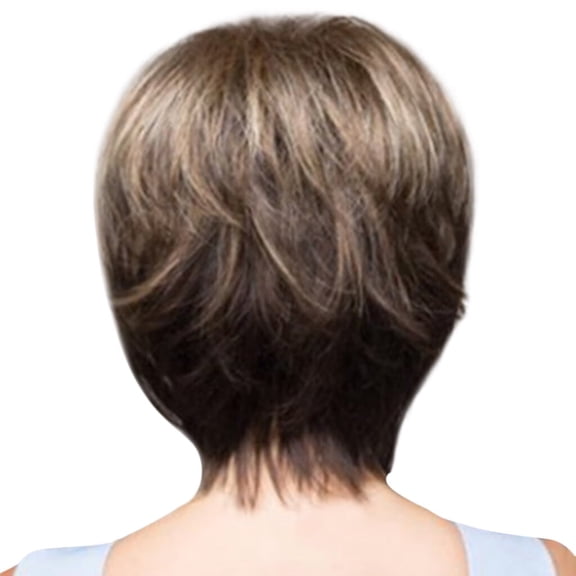 UTOURS Headband Wigs Fashion Synthetic Straight Short Women's Wigs Fluffy Natural Hair Wigs Female