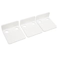 thumbnail image 4 of Acrylic Small Wall Shelf Set Of 3, Small Floating Shelf For Security Cameras, Baby Monitors, Speakers, Wall Mount Camera Shelf With Cable Clips, Easy To Install No Drill, 4 of 8