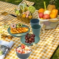 thumbnail image 2 of Logianis Wheat Straw Dinnerware Sets Unbreakable Reusable Microwave Plates and Bowls Sets 16 Piece, 2 of 8