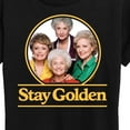 thumbnail image 3 of Golden Girls - Stay Golden Group - Women's Short Sleeve Graphic T-Shirt, 3 of 5