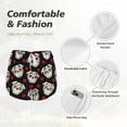 thumbnail image 4 of Balery PUG Pattern Women's Running Shorts with Liner 2 Pockets Elastic Workout Athletic Gym Yoga Shorts-X-Large, 4 of 7