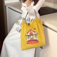 thumbnail image 3 of Bolso de hombro para mujer bordado en otoño con bordado DADA, 3 of 10