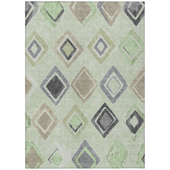 Dalyn Rugs Machine Washable Indoor/Outdoor Chantille ACN2180 Aloe 10' x 14' Rug