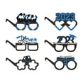 thumbnail image 1 of Felwors Graduation Season Party Decoration Decoration Paper Glasses Prom Photography Props 6pcs, 1 of 8