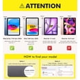 thumbnail image 2 of Sparkling Clear Anti-Drop Case with Stand for iPad 10th/11th Gen, 2 of 9