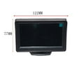 thumbnail image 4 of 2X Rear View Camera Wide Degree 4.3inch TFT LCD Display or Monitor Waterproof Night Vision Reversing Backup, 4 of 10