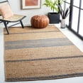 thumbnail image 2 of SAFAVIEH Natural Fiber Seanna Striped Area Rug, Natural/Grey, 4' x 6', 2 of 8