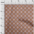thumbnail image 2 of oneOone Rayon Brown Fabric Asian Traditional Block Craft Projects Decor Fabric Printed By The Yard 56 Inch Wide, 2 of 4