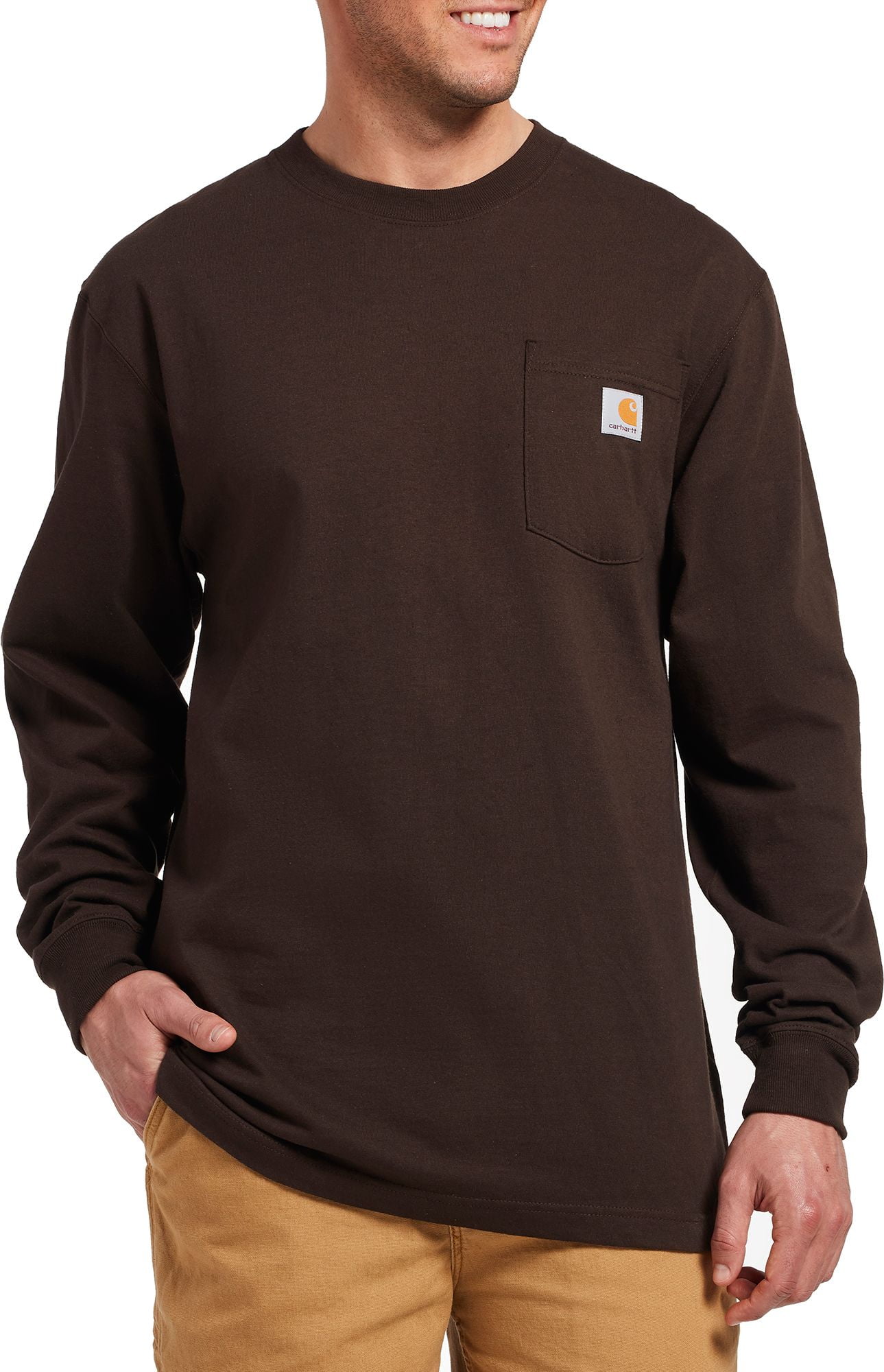 Carhartt - Carhartt Men's Workwear Long Sleeve Shirt - Walmart.com ...