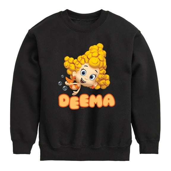 Bubble Guppies - Deema - Toddler And Youth Crewneck Fleece Sweatshirt