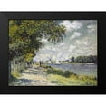 thumbnail image 2 of Monet, Claude 14x11 Black Modern Framed Museum Art Print Titled - The Seine at Argenteuil, 2 of 5